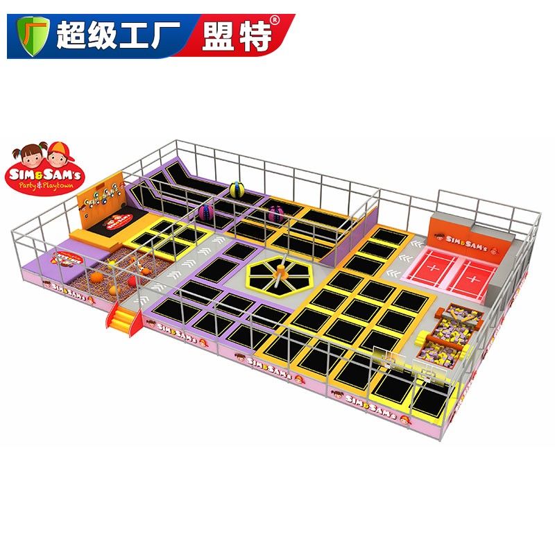 兒童游樂(lè)蹦床公園