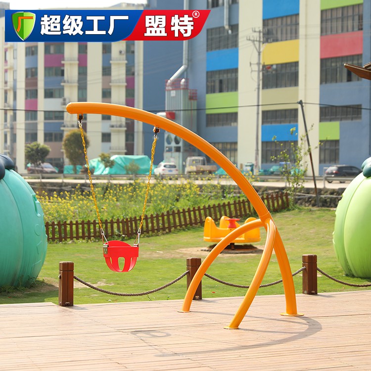 無(wú)動(dòng)力游樂(lè)-兒童戶(hù)外秋千TC9