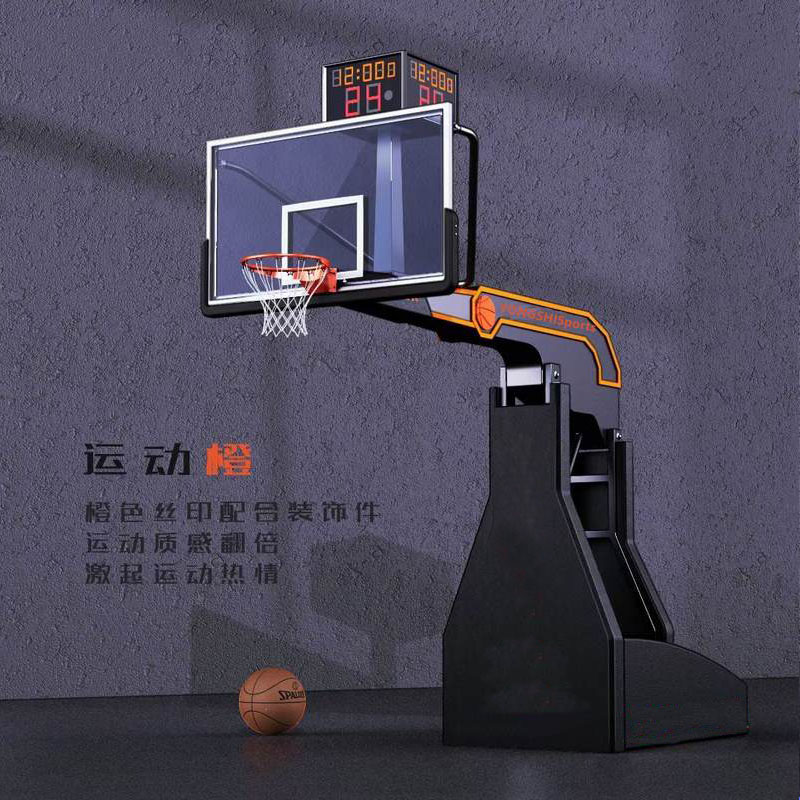智能電動液壓籃球架-TC12